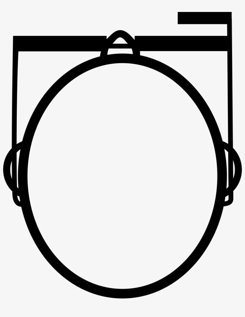 Google Glasses Top View On A Bald Head Comments - Head Top View Png, transparent png download