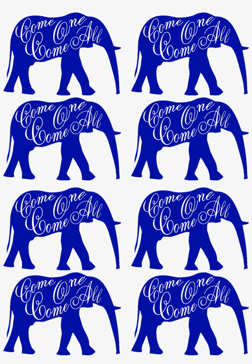 Since I Didn't Take Any Photos Before I Sent Them To - Elephants Art Print - Nursery Art Print - Silhouette, transparent png download