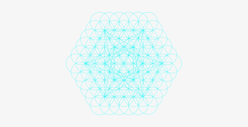 Computer Icons Symmetry Metatron Cube Circle - Sacred Geometry, transparent png download