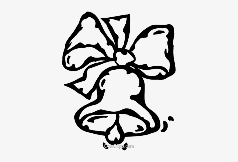 Christmas Bell Royalty Free Vector Clip Art Illustration - Clip Art, transparent png download