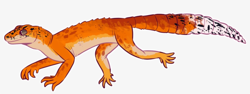 Leopard Lizard Clipart Spotted - Leopard Gecko Clip Art Transparent, transparent png download