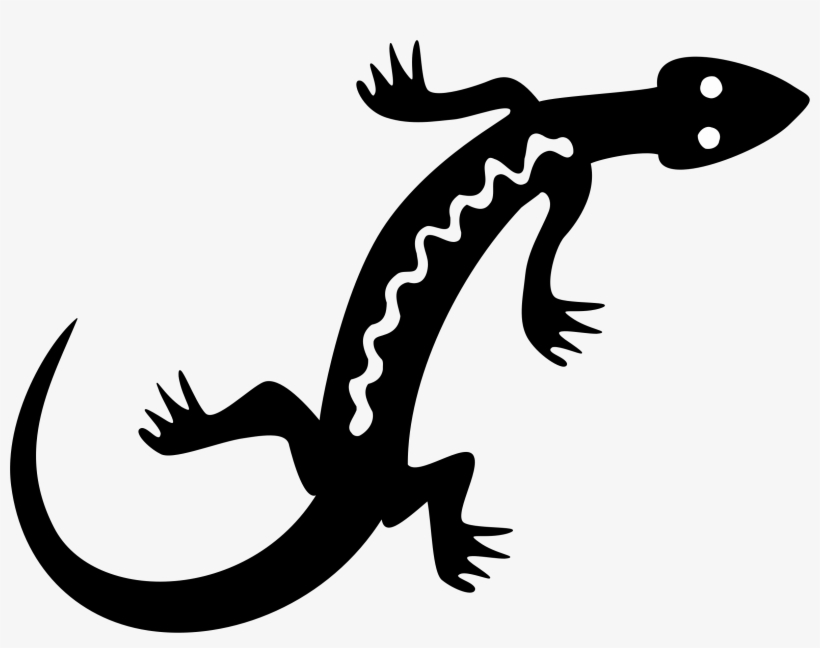 The Noble Lizard - Lizard Silhouette, transparent png download