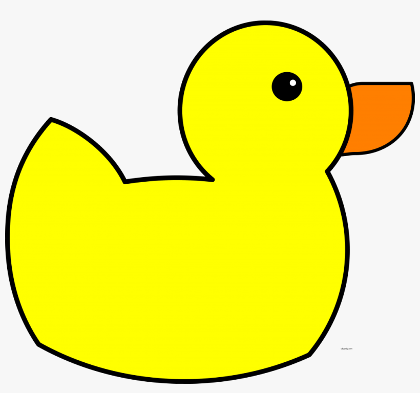 Duck Clipart - Yellow Duck, transparent png download