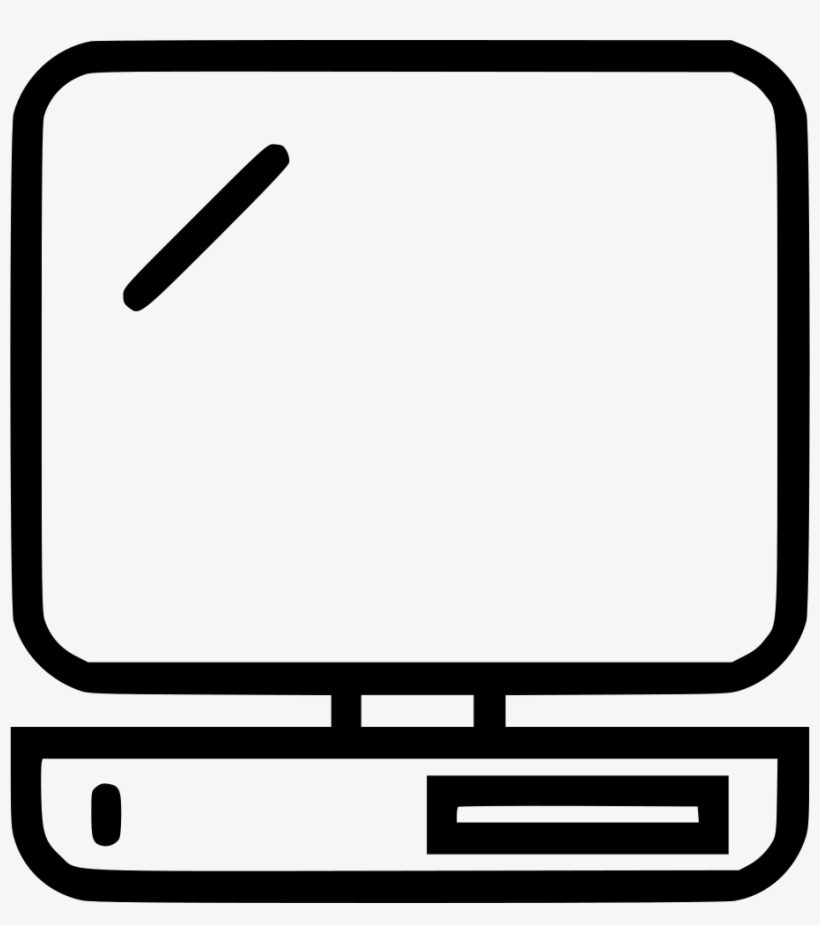 Screen Monitor Pc Computer Old Comments - Computer, transparent png download