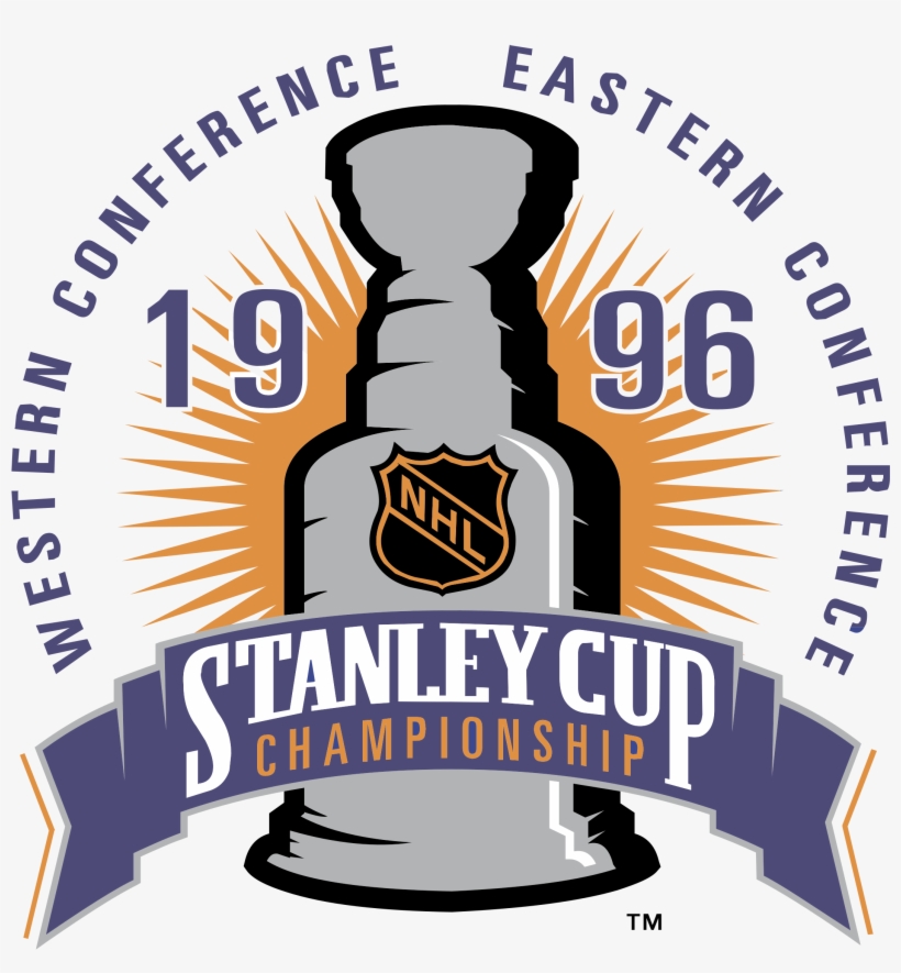 Stanley Cup 1996 Logo Png Transparent - Martin Brodeur Signed 1995 Stanley Cup Puck, transparent png download