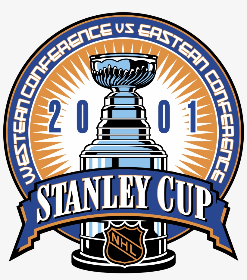 Stanley Cup 2001 Logo Png Transparent - Stanley Cup Finals Logos, transparent png download
