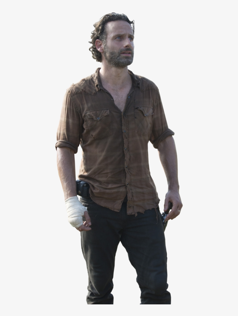 Rick Grimes By Daryldixonofi1 - Walking Dead Carl Png, transparent png download