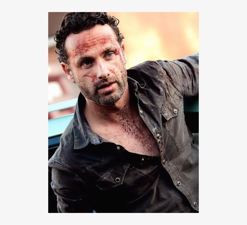 The Walking Dead, Andrew Lincoln, And Rick Grimes Image - Rick Grimes, transparent png download