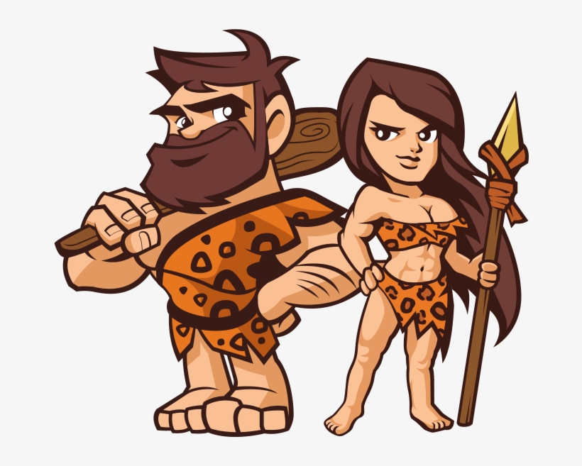 The Caveman - Caveman Clipart, transparent png download
