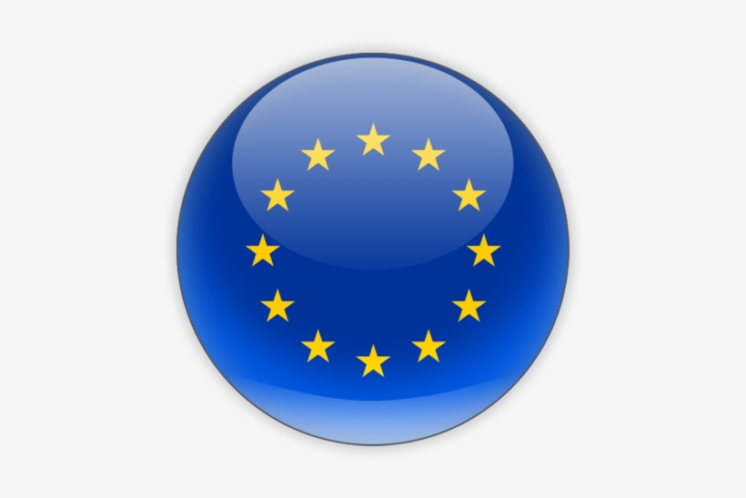 Drapeau Rond Europe Png, transparent png download