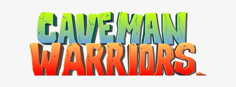 Caveman Warriors Co-op Platformer Available Now In - Caveman Warriors Logo, transparent png download
