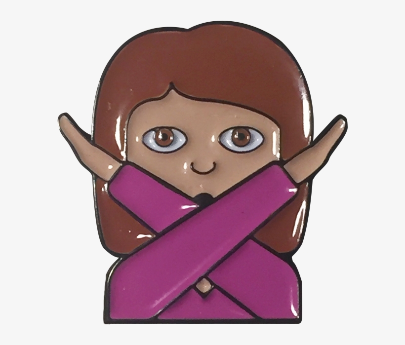 Image Of Throw Your X Up - Girl X Emoji, transparent png download