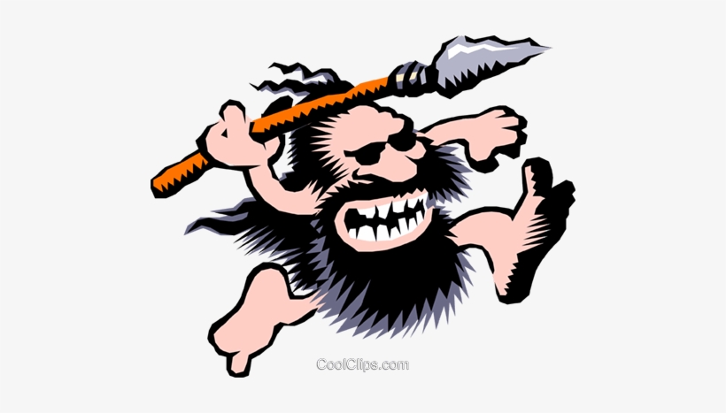 Vector Royalty Free Download At Getdrawings Com Free - Caveman Clipart Png, transparent png download