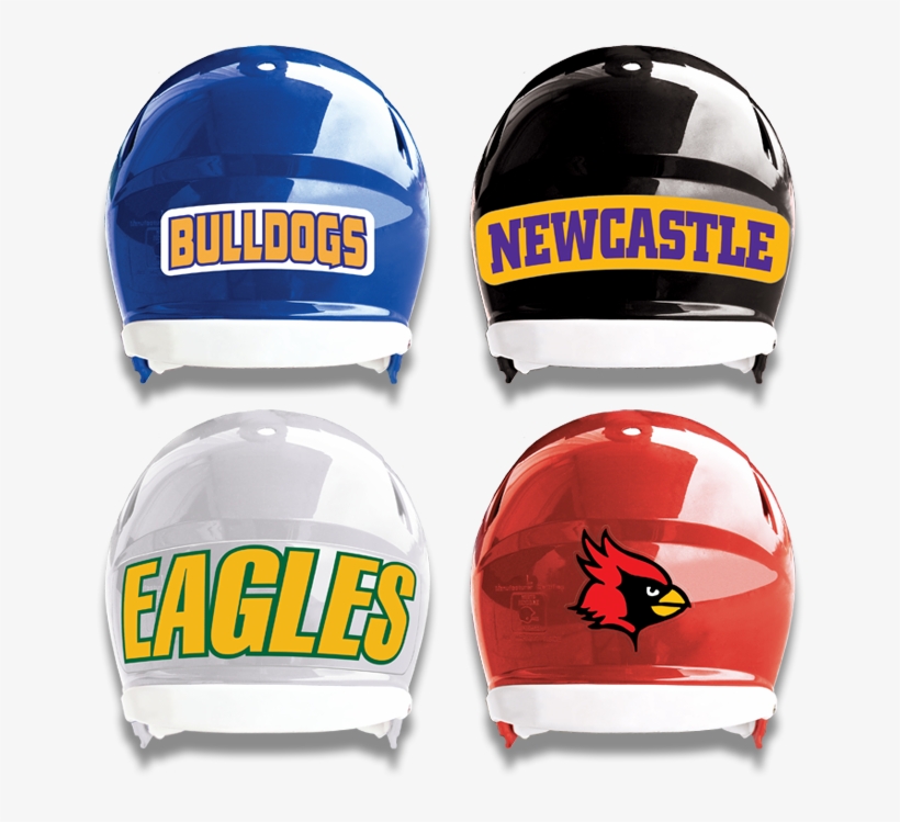 Helmet Back Panel Decals - Eagle Football Sticker, transparent png download