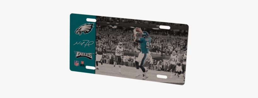 Philadelphia Eagles Helmet Frame & Nick Foles Metal - Philadelphia Eagles, transparent png download