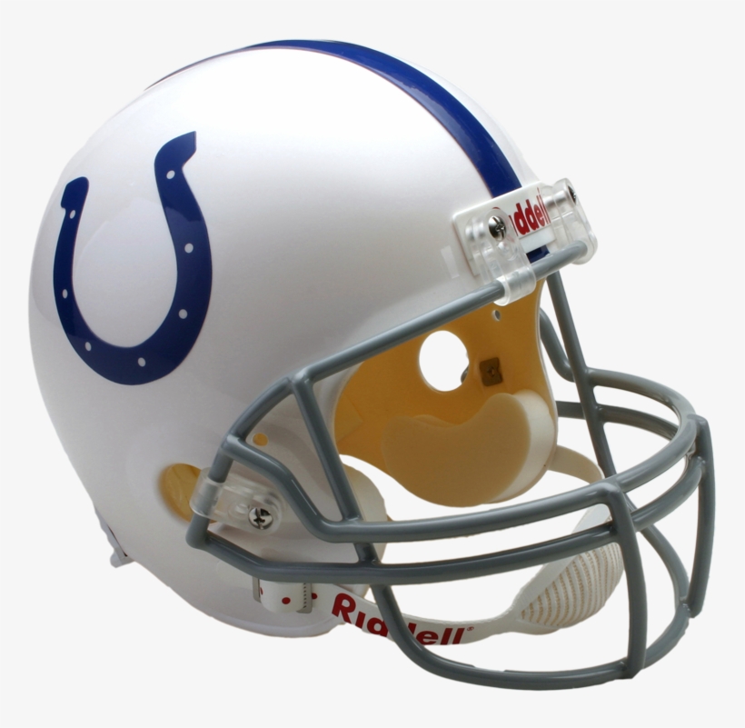 Indianapolis Colts Vsr4 Replica Helmet - Riddell Indianapolis Colts Deluxe Replica Helmet, transparent png download