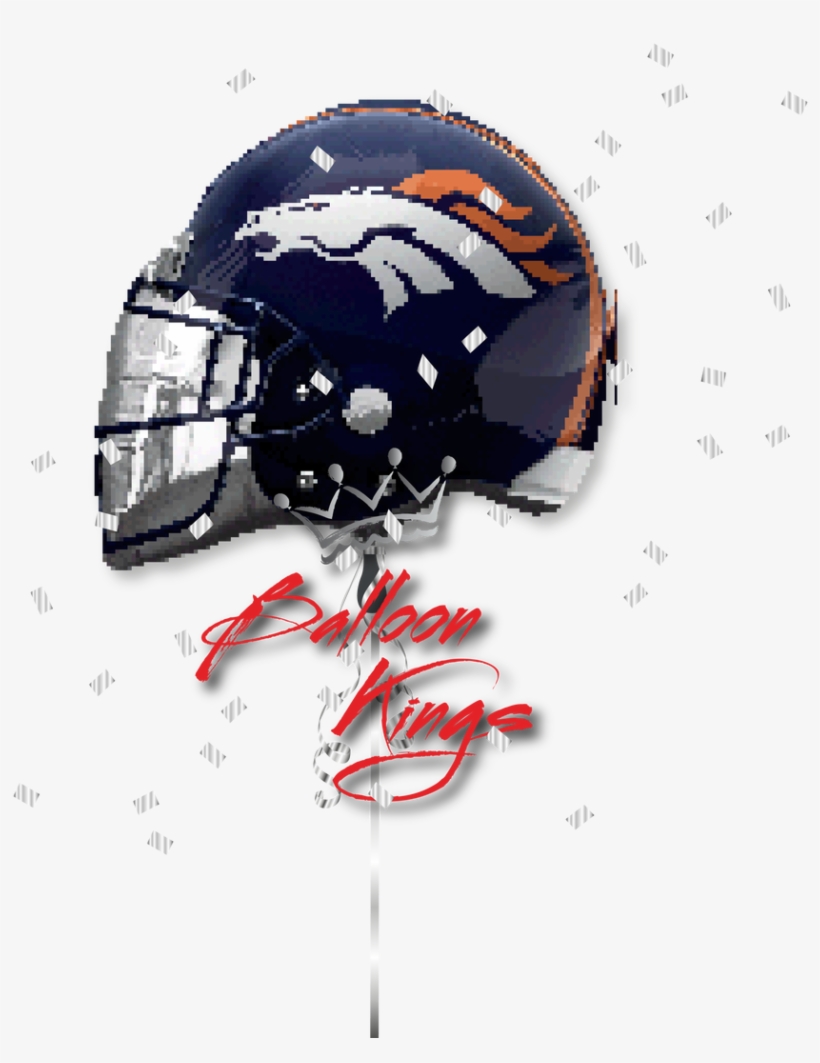 Broncos Helmet - Football Balloons 21’’ Denver Broncos Helmet Foil