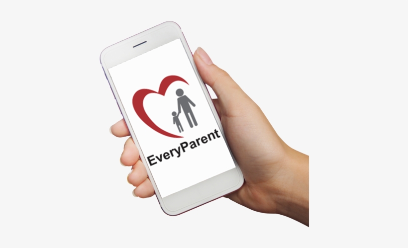 Hand Holding Smartphone - Barrie James O Neil, transparent png download