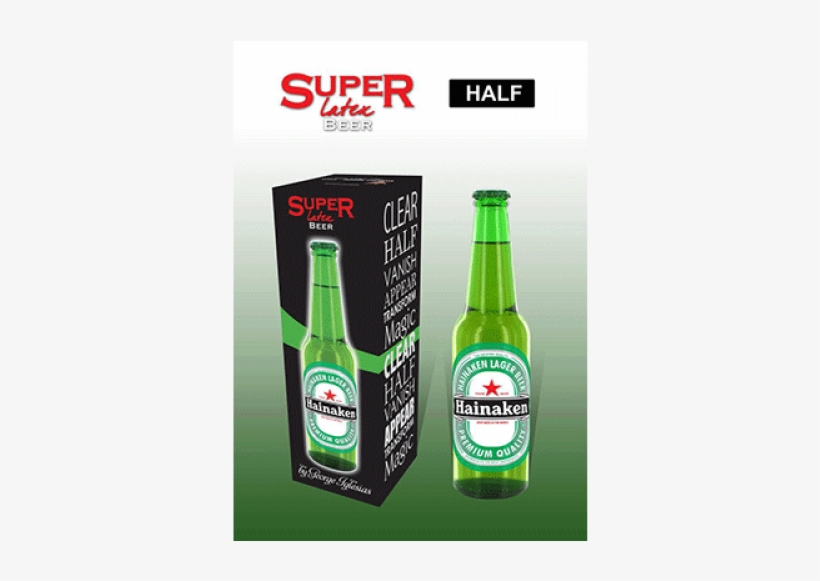 Super Latex Green Beer Bottle By Twister - Latex Nielsen Bottle, transparent png download