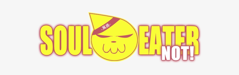 Soul Eater Not Logo Download - Soul Eater Not Title, transparent png download
