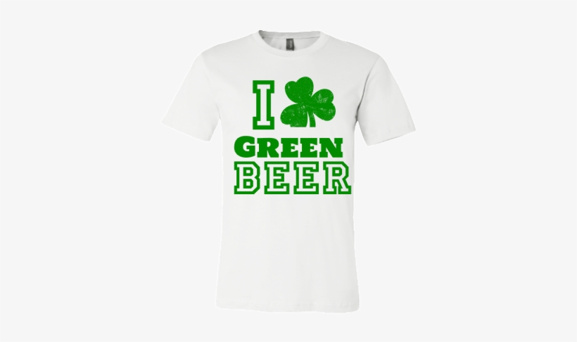 I Heart Green Beer Tee - Beer Here Throw Blanket, transparent png download