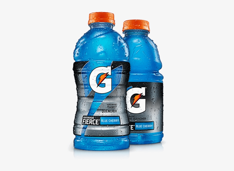 Gatorade Fierce Blue Cherry 12 Count 32 Oz PNG Image Transparent PNG