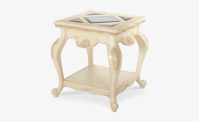 Zoom Images - Aico Lavelle Blanc End Table, transparent png download
