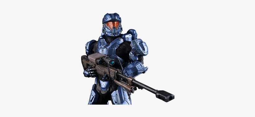 Spartan Gabriel Thorne Collectible Figure - Sniper Rifle, transparent png download