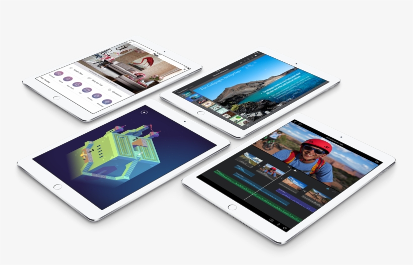 Ipad Air 2 Vs Ipad Pro 12.7 Specs, transparent png download