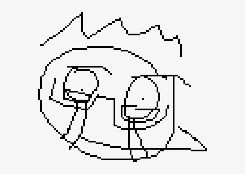 When You've Been Playing Happy Wheels For 15 Hours - Ponto Cruz, transparent png download