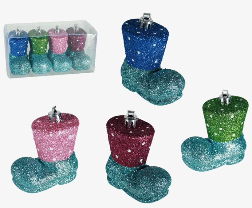 Ozdoby Glitter Vianocne, transparent png download