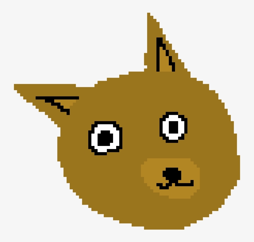 Doge - Rolling Ball Pixel Art, transparent png download