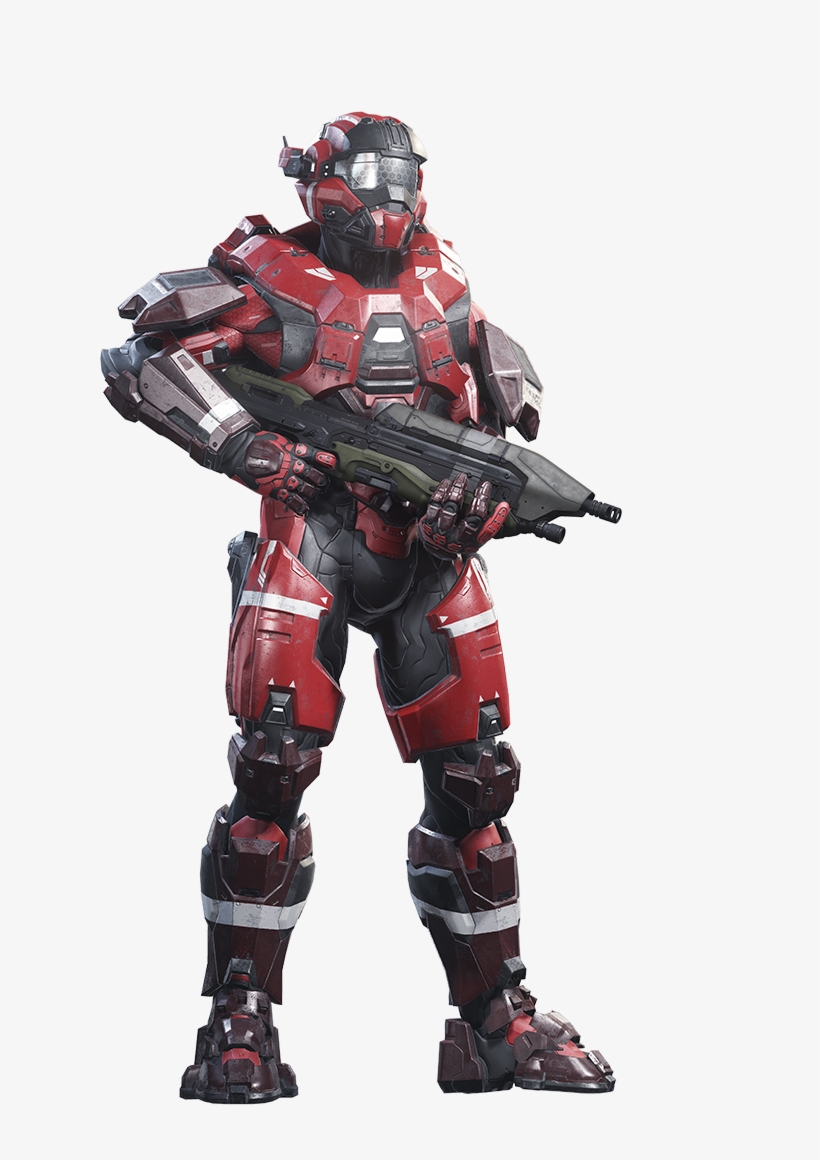 Halo 5 Guardians Render - Halo 5 Mjolnir Armor, transparent png download