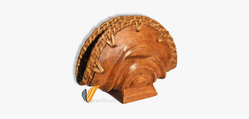 Wooden Carving Clam Shell Design Napkin Holder - Napkin Holder, transparent png download