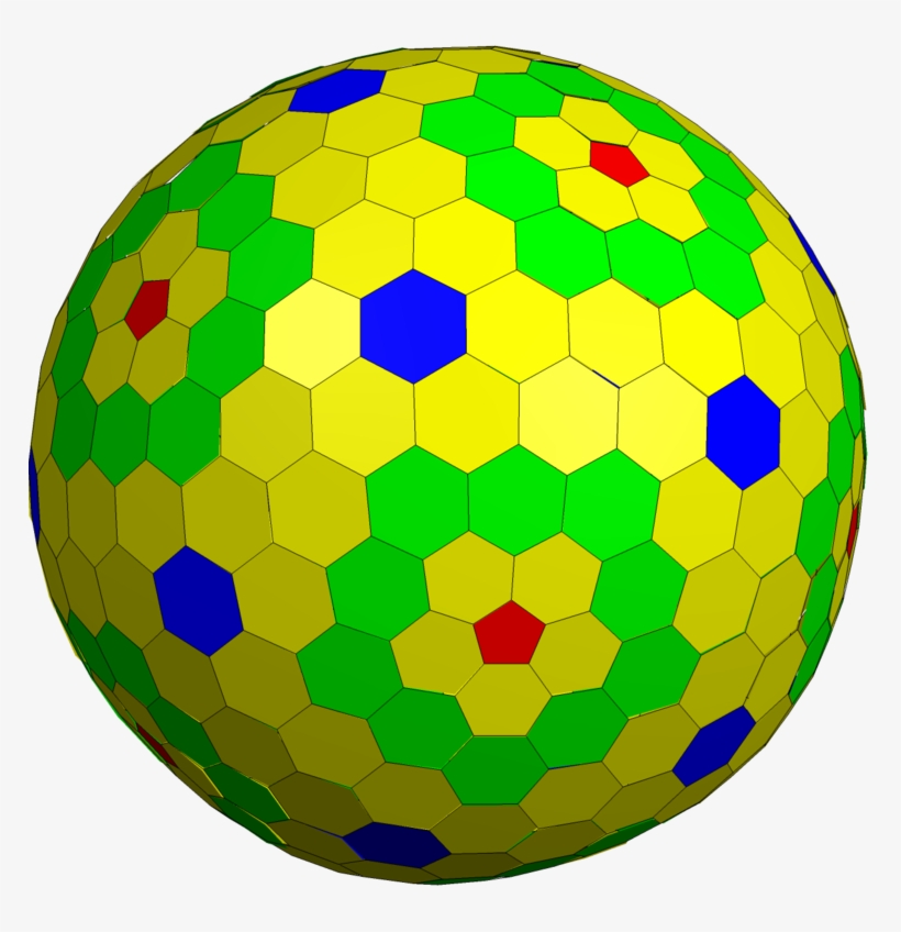 240 × 240 Pixels - Goldberg Polyhedron, transparent png download