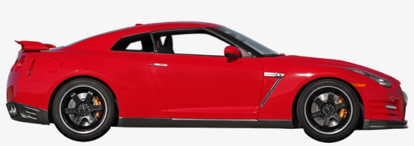 Nissan Gt-r - Red Car Clipart, transparent png download