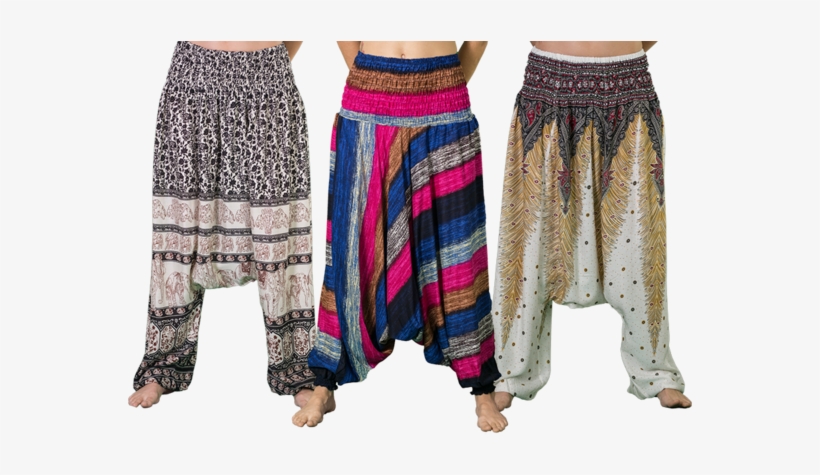 Low Cut Harem Pants - Harem Pants, transparent png download