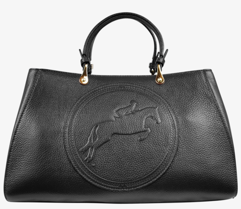 Gold Zip Top Close Oil-rubbed Edges Cream Satin Logo - Bag, transparent png download