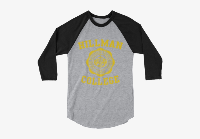 Alpha Phi Alpha Themed Hillman College 3/4 Sleeve Raglan - Life Goes By Too Quickly 3/4 Sleeve, transparent png download