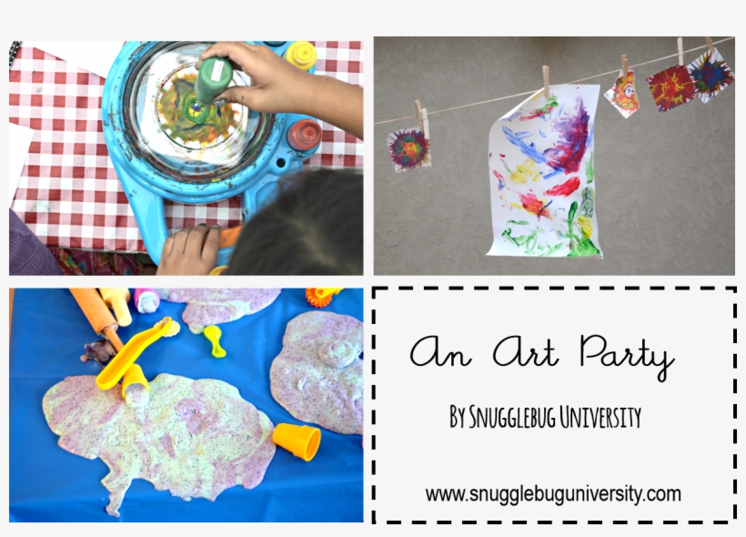 A Peak Insides Ellie's Art Party - Visual Arts, transparent png download