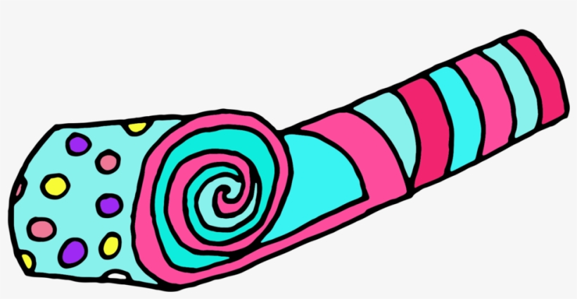 Party Blower Copy 2 - Party Horn, transparent png download