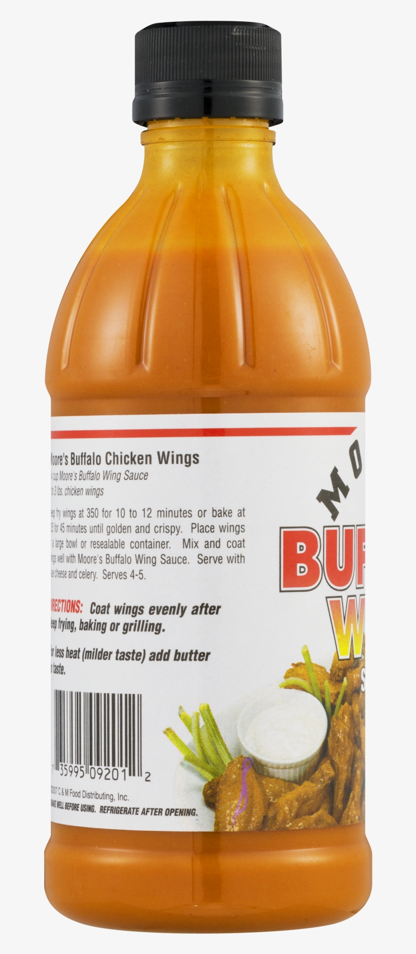Moore's Buffalo Wing Sauce 16 Oz, transparent png download