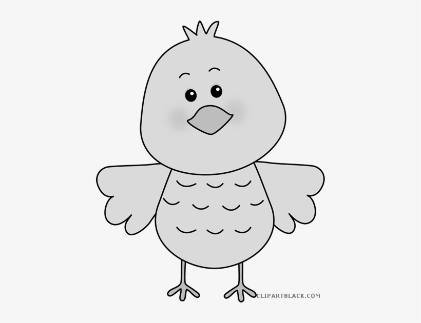 Clip Art Transparent Library Clipartblack Com Animal - Clip Art Birds Black And White, transparent png download