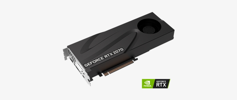 Pny Graphics Cards Geforce Rtx 2070 Blower Logo - Video Card, transparent png download