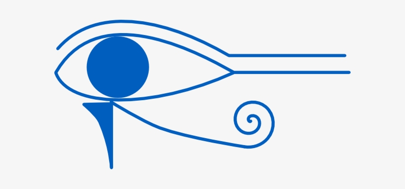 Eye Of Horus Svg Clip Arts 600 X 303 Px, transparent png download