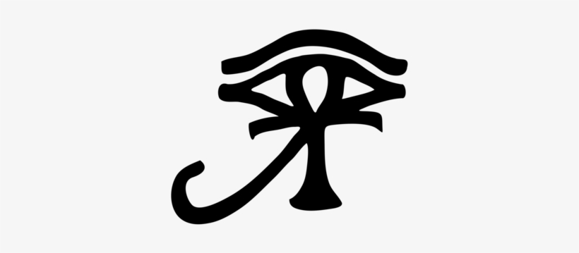 Ancient Egypt Eye Of Horus Ankh Eye Of Ra Egyptian - Ankh And Eye Of Horus, transparent png download