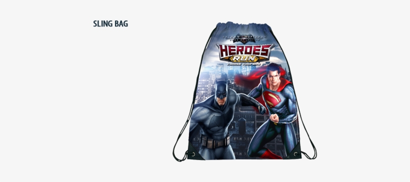 Batman Vs Superman Run 2016 Sling Bag - Guide To The Caped Crusader / Guide, transparent png download
