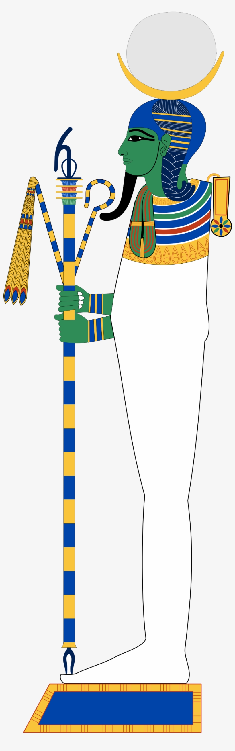 Khonsu Egyptian Gods, transparent png download