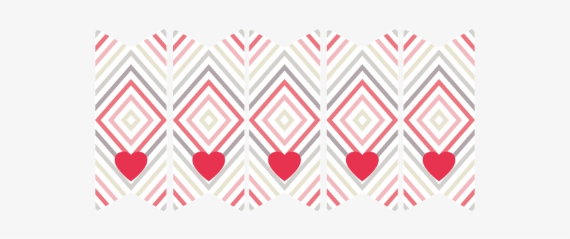 Valentine's Day Cupcake Banner Download Here - Graphic Design, transparent png download