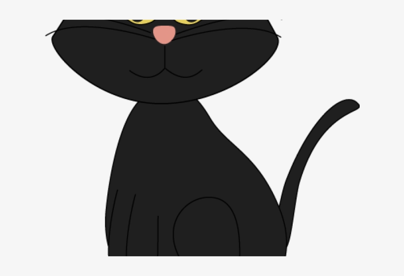 Halloween Cat Image - Black Cat, transparent png download